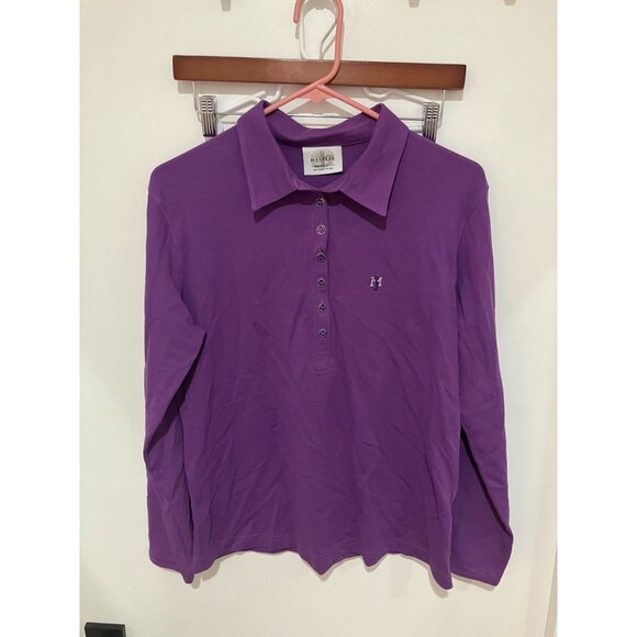 Masters Golf Fashion Women's Vintage Rare Golf Polo, Purple, Size 10 - Picture 1 of 7